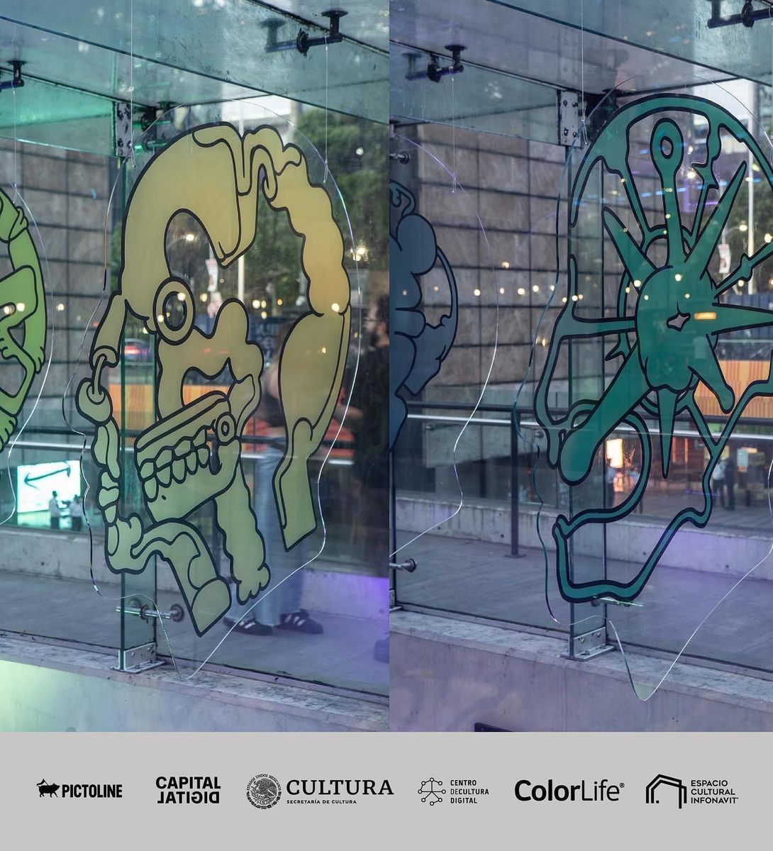 Sumérgete en "Croma Gamma" de @smitheone en la Bienal de Ilustración 2024, una experiencia visual que desafía los límites de la percepción y te transporta a un mundo donde la imaginación cobra vida. Smithe, con su estilo único y vanguardista, nos i